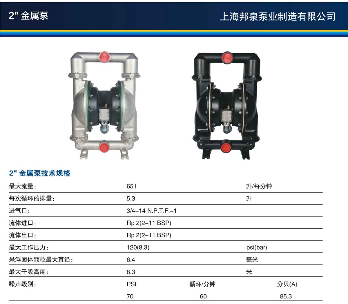 2寸鋁合金不銹鋼氣動(dòng)隔膜泵 BQ270氣動(dòng)泵